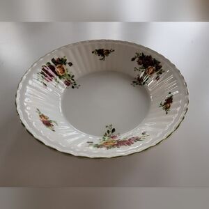 Royal Albert Old Country Roses Platter Serving Dish Pie Plate